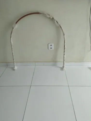 Provador de Parede em Arco Ferro 90x90cm para Lojas e Boutiques
