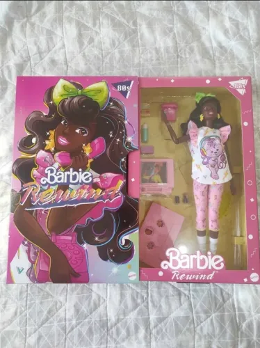 Barbie Signature Collector Rewind Negra - Aceito Cartão