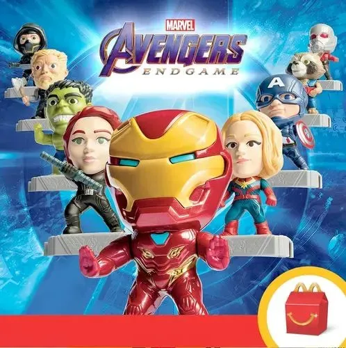 Avengers/Vingadores Mc Donald's (EUA/Importados)