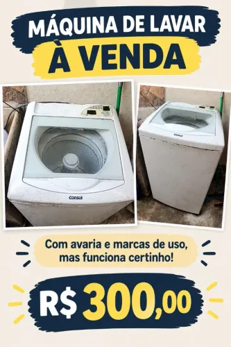 MAQUINA DE LAVAR 6KG 