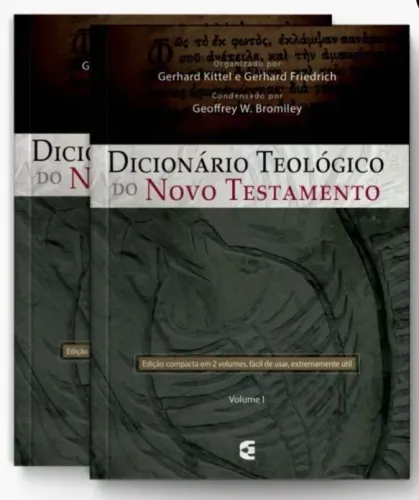 DICIONÁRIO TEOLÓGICO NT- 02 VOL.CAPA-DURA LACRADO!!!