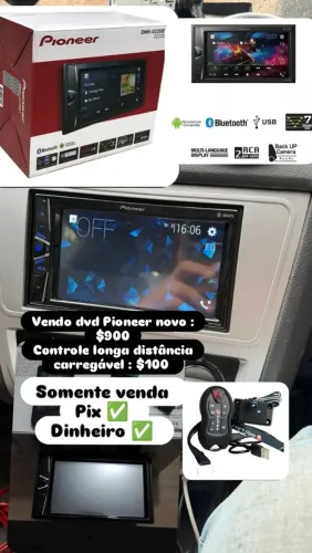 Dvd Pioneer novo