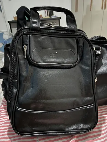 Mochila Mont Blanc em couro