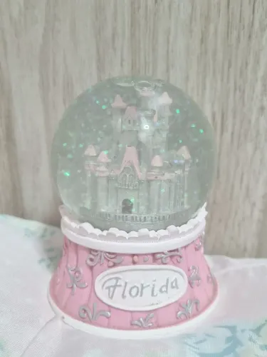 globo de glitter castelo florida