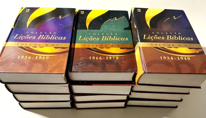 Combo de livros lições bíblicas