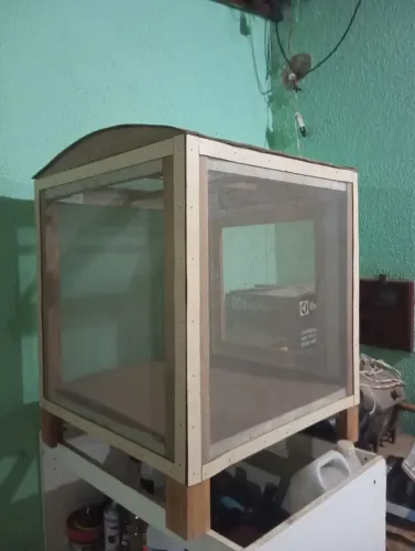 Casinha para fazer carne de sol 