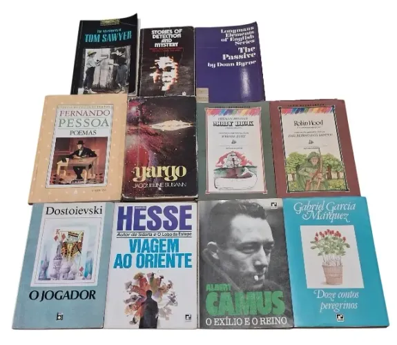 11 Livros Literatura Estrangeira e Língua Inglesa