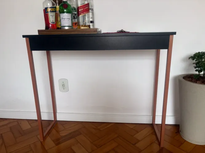 Aparador Buffet Multiuso 90cm - Aço e MDP