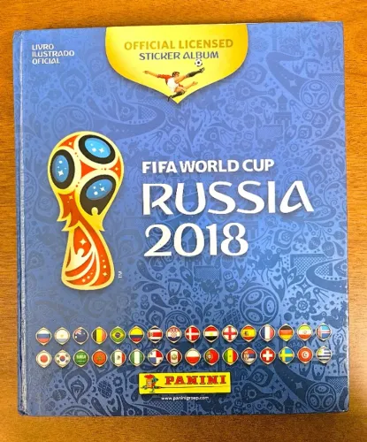 Album Copa do Mundo 2018 Completo - CAPA DURA