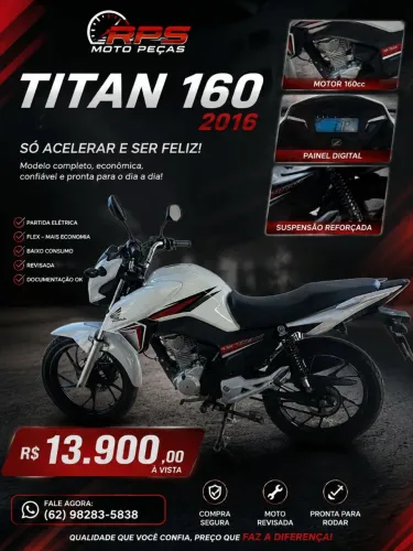 Titan 160 ex 2016