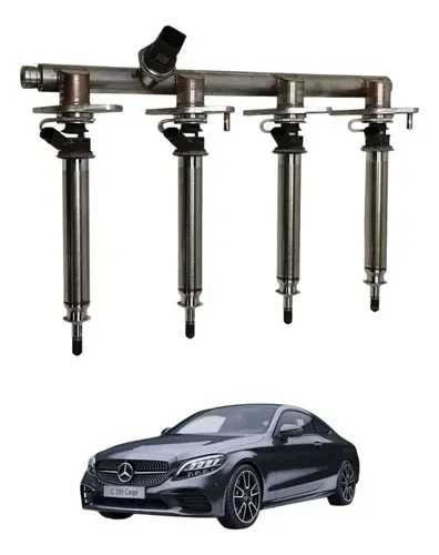 Bico Injetor Mercedes C300 2.0 258cv 2019 2020 2021 Conjunto