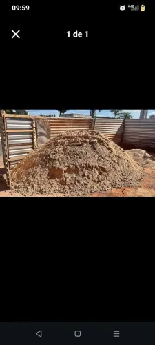 Vende-se areia brita