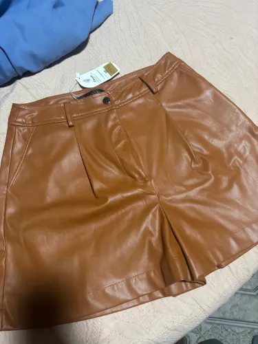 Short de couro