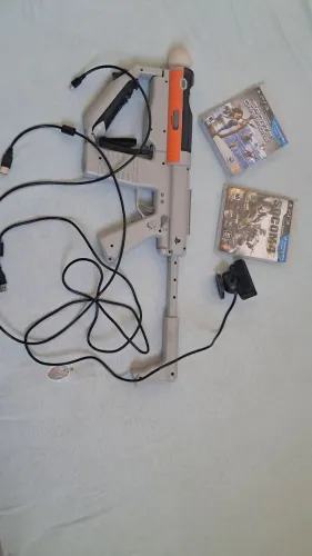 Arminha virtual ps3 e óculos de realidade. Mais dois jogos ja pronto para a arminha+sensor