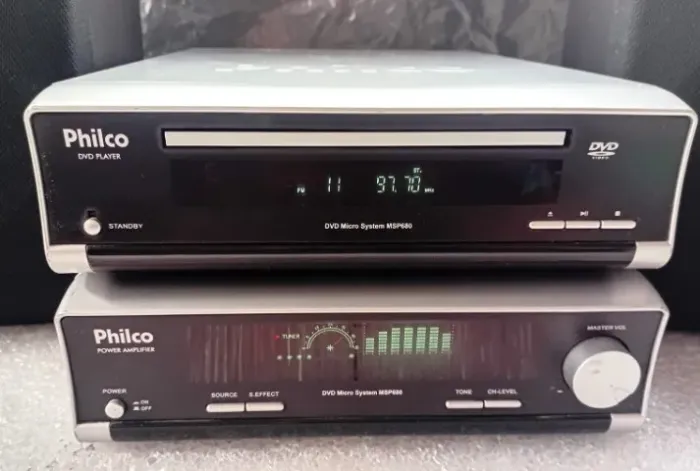 Philco DVD Micro System MSP680 - funcionando