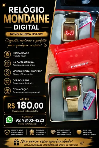 Relógio Mondaine