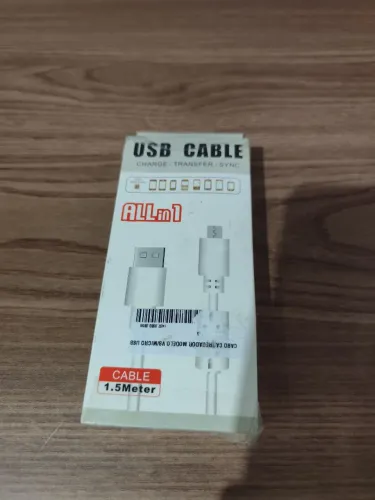 Cabo USB Allin 1 Micro USB V8 de 1,5 metros 