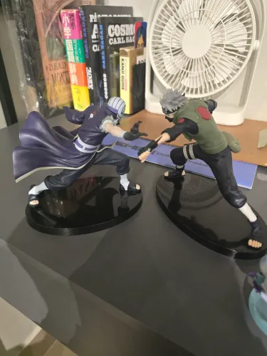 Figure Kakashi e Obito Vibration Stars - Naruto