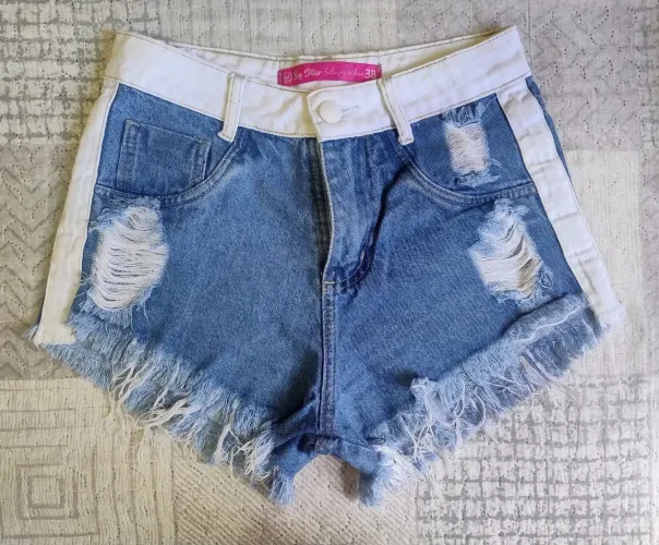 2 short jeans tamanho 38
