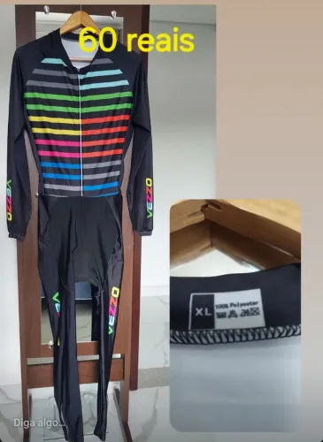 Macacão Ciclismo Vezzo - XL - Seminovo