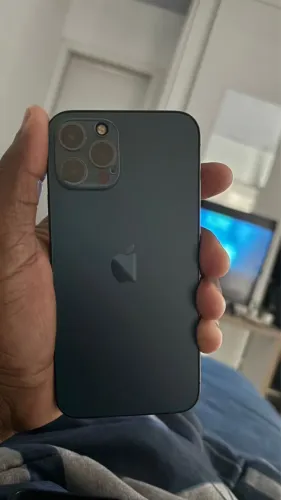 iPhone 12 Pro Azul 128GB - Todo Original, Bem Conservado | Semi Novo