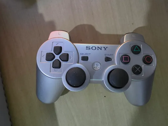 Controle Original Playstation 3 Prata