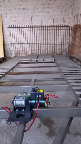 Carretinha reboque prancha completa