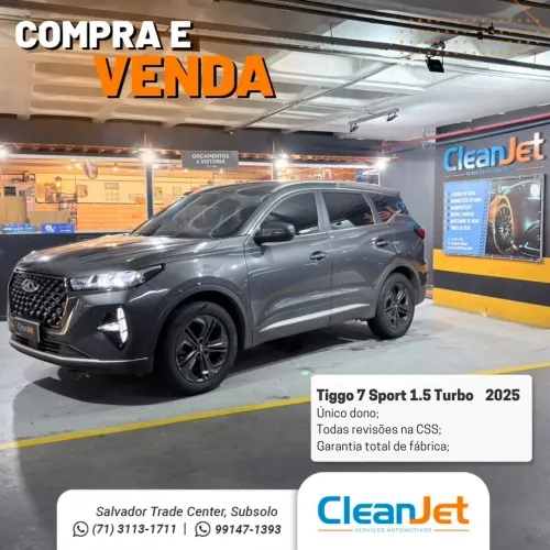 Chery Tiggo 7 Sport 1.5 Turbo Flex 16V Aut. 2025