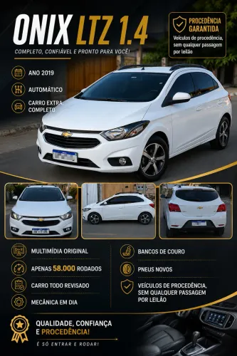 Chevrolet Onix Hatch LTZ 1.4 8V Flex Aut. 4P 2019