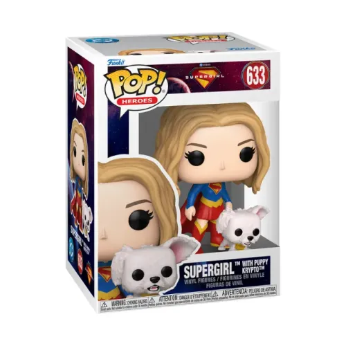 Funko Pop Dc Comics Supergirl E Kripto 633