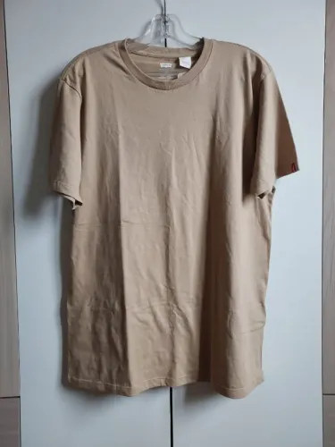 Camiseta Levi's Original Bege Tam G - Nova, Nunca Usada, Com Etiqueta