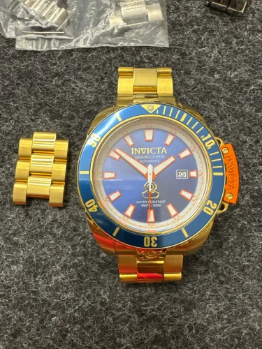 Invicta Pro Diver 19868 Automático - Grand Diver Gold - Estado de Novo