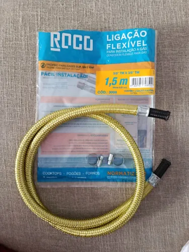 Ligação flexível para Gás