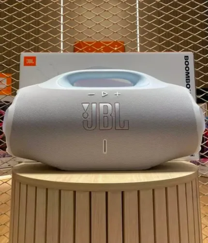 JBL Boombox 4 Branca Lacrada - Nota fiscal