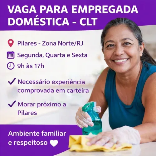 CONTRATO EMPREGADA DOMÉSTICA - PILARES