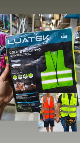 Colete De Segurança  refletivo luatek