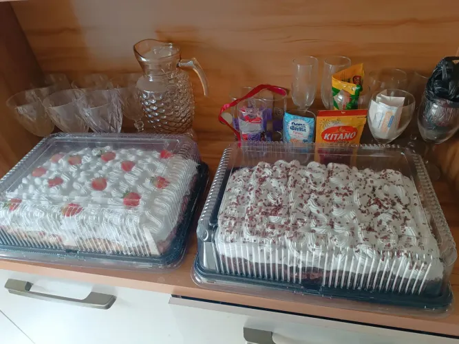 Bolo pra comemoração