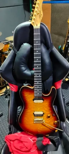 Promoção guitarra Tagima cacau Santos Grace 700