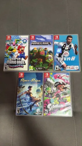 5 jogos de Nintendo switch