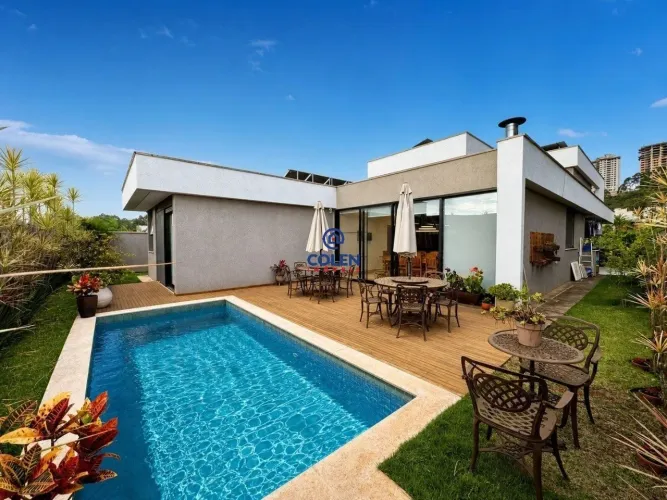 Casa Linear para locação com 4 suítes, Alphaville
