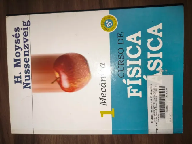 Livro - Curso de Física Básica 1: Mecânica" (5ª Edição)