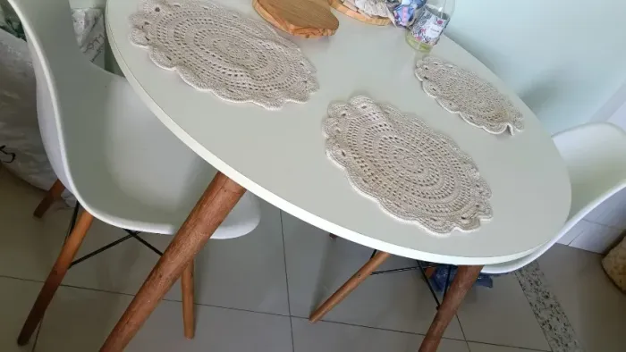 Mesa de jantar redonda