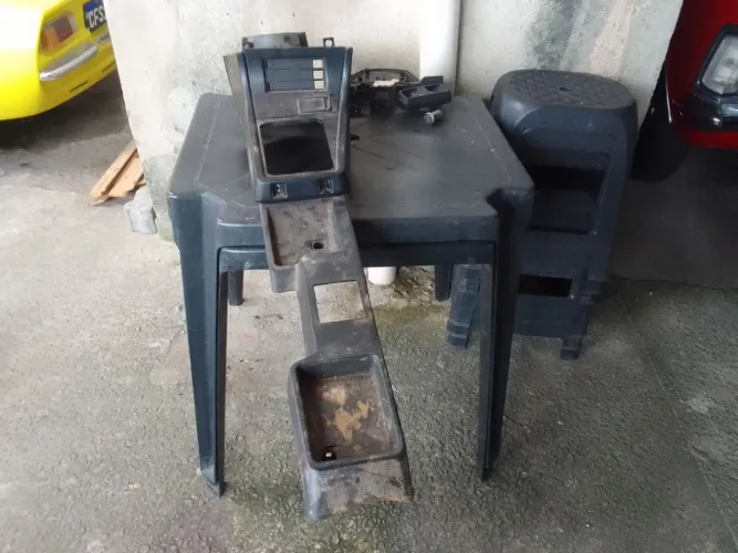Console do kadet com porta fitas original roda painel