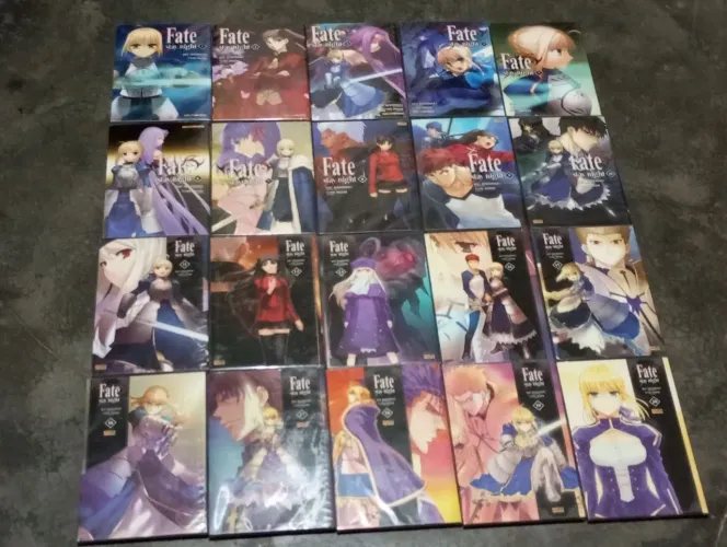 Coleção FATE Stay Night COMPLETA mangá