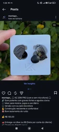 KZ ZSN PRO (com e sem microfone)