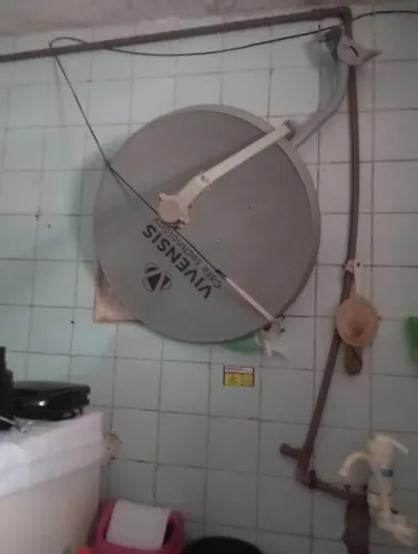 Antena novinha pega mais de 30 canais pega limpinha