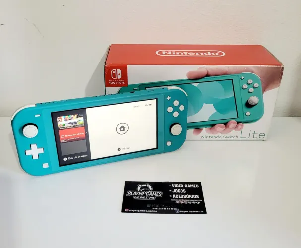 Nintendo Switch Lite!! Perfeito estado!! (Aceito Cartão)