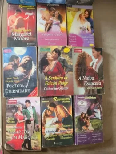 OPORTUNIDADE: Lote de Romances de Época (Nora Roberts, Julia Quinn e+)