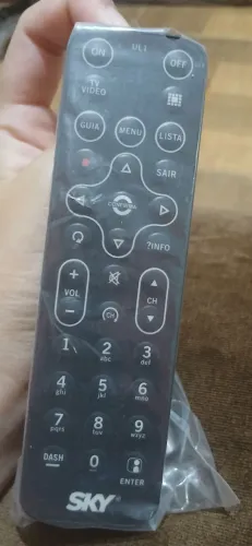 Controle Sky original cor preta