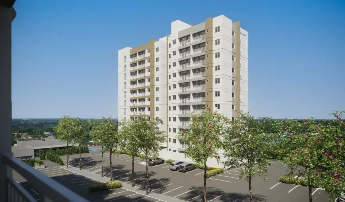 Imóvel para venda possui 49 metros quadrados com 2 quartos, 1 vaga, em Novo Colorado - Cui